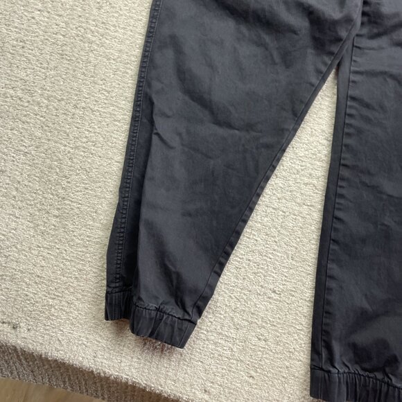 Old Navy Joggers Men’s Size XL Gray / Off-Black Modern Built-In-Flex Casual - Picture 3 of 13